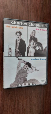 CHARLIE CHAPLIN THE GOLD RUSH , THE CIRCUS , MODERN TIMES foto