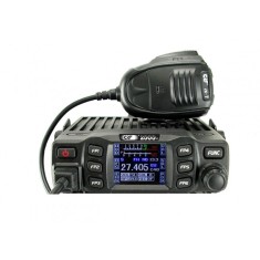Statie radio CB CRT 2000H, 4W, AM FM, 12V, ASQ, Scan, Display color, programabila