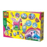 Cumpara ieftin Set mulaj si pictura SES Creative - Cai fantezie