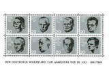 Germania 1964 - 20 de ani de la tentativa de asasinare a lui Hitler, bloc neuzat