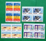 TIMBRE ROMANIA MNH LP587/1964-A XX-a aniversare a eliberarii -Bloc de 4, Nestampilat