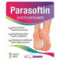 Parasoftin Sosete Exfoliante Zdrovit 1buc