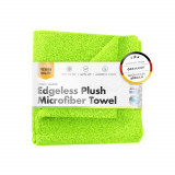 Laveta Microfibre ChemicalWorkz Edgeless Plush Towel, 600 GSM, 40 x 40cm, Verde
