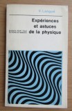 Experience et astuces de la physique / V. Langue