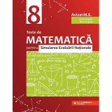 Teste de matematica pentru Simularea Evaluarii Nationale la clasa a 8-a - Anton Negrila, Paralela