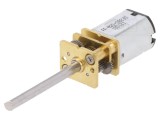 Motor DC cu Transmisie 6V 98rpm Ax Crestătură D