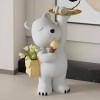 Lampadar in Forma de Urs cu Tava, Decor Elegant pentru Vaza de Flori ModernLight Concept
