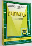 Matematica manual pentru clasa a IX a M1 si M2 1999