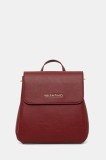 Valentino Bags rucsac WEST RE culoarea roșu, mic, uni, VBS9I820
