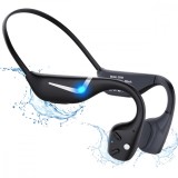 Cumpara ieftin Casti wireless bluetooth Audio - Sport, VisionHub&reg;, fara fir cu conductie osoasa, rezistente la apa, Lumina RGB, cu microfon, Ultra usoare 34g, acumul