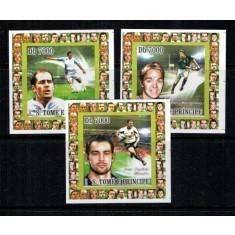 Sao Tome 2007 - Rugby, Mi3060,3062,3063 nedant. DELUXE