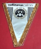 Fanion (oficial) fotbal - UDINESE CALCIO (ITALIA) - dimensiuni mari 37X27 cm