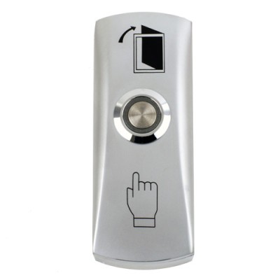 Buton iesire aplicabil din metal, cu LED CSB-805L foto