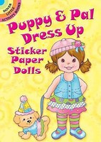 Puppy &amp;amp; Pal Dress Up Sticker Paper Dolls foto