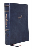 Nkjv, MacArthur Study Bible, 2nd Edition, Leathersoft, Blue, Indexed, Comfort Print: Unleashing God&#039;s Truth One Verse at a Time