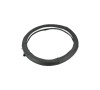 Husa Volan Piele Neagra Cusatura Albastra, Gaurele, Marimea M (37-38cm), ALM