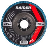 Disc lamelar din zirconiu 125 mm G120 pentru slefuire si finisare metal