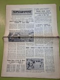 ziarul sportul popular 19 iunie 1967 - dinamo bacau si ASA targu mures a promovat in divizia A la fotbal