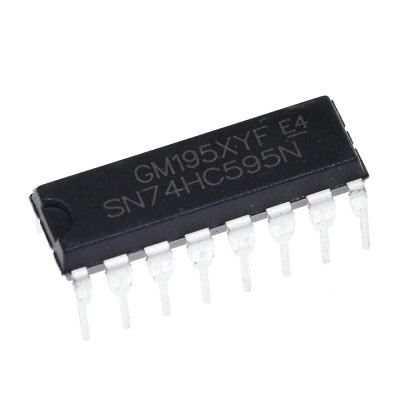 Circuit integrat SN74HC595N, 74HC595 foto