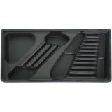 Topmaster 465105 - Tavita unelte chei 3 compartimente