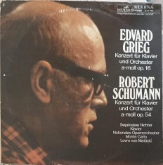 Disc vinil, LP. Konzert Fur Klavier Und Orchester A-moll, Op. 16. Konzert Fur Klavier Und Orchester A-moll,-252602