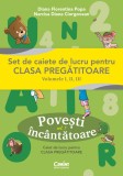 Cumpara ieftin Caiet de lucru Povești &icirc;nc&acirc;ntătoare Vol. 1, Clasa Pregătitoare, Autori: Diana Florentina Popa, Narcisa Diana Ciorgovean, Corint, 2024