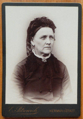 Foto Eduard Petrovich, Sibiu, Hermannstadt, Portret de secol 19 foto