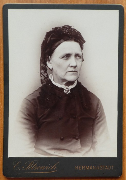 Foto Eduard Petrovich, Sibiu, Hermannstadt, Portret de secol 19