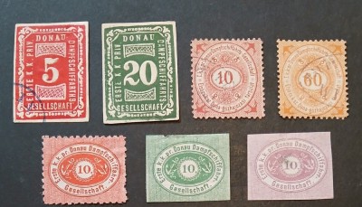 AUSTRIA, lot ,DDSG,,fiscale,--circulate foto