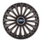 Set 4 Capace Roti, potrivite jantelor de R14, pentru Ford, model dino Negru
