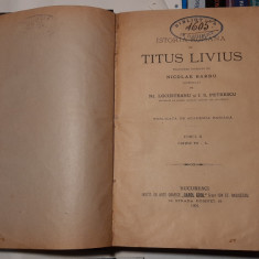 Istoria romana - Titus Livius - 1901-1904