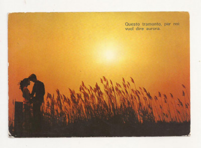 FA4 -Carte Postala- ITALIA - Love, circulata 1976 foto