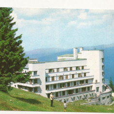 Carte Postala veche - Sinaia - Hotel Turistic Cota 1400 . Circulata 1969