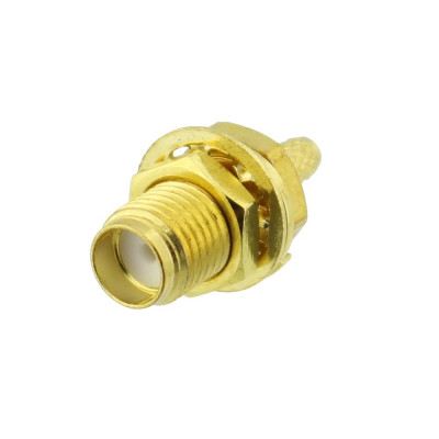 Conector SMA mama, pe cablu, RG174, sertizare - 034726 foto