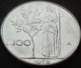 Moneda 100 LIRE - ITALIA, anul 1978 *cod 1361