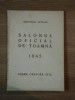 SALONUL OFICIAL DE TOAMNA DESEN , GRAVURA , AFIS 1945