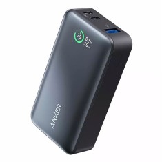 Baterie externa 2x tip-c, usb, 30w, 10000mah, anker powercore, black foto
