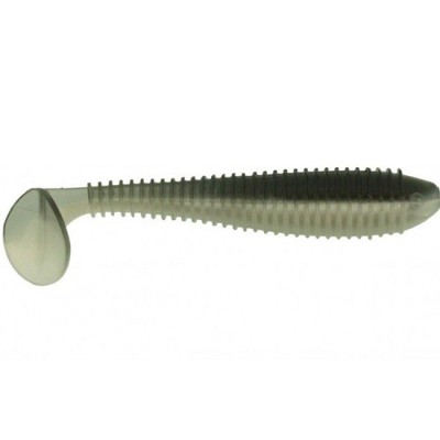 SHAD BASS ASSASIN LITL BOSS WB31312 BLACH SHAD 9CM 6 BUC PLIC foto