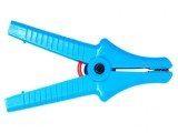 Bornă crocodil 32A albastră 43mm 11kV