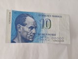 Finlanda 10 Markkaa 1986 Noua