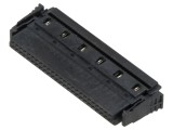 Conector cablu-placă negru, soclu mamă 50 pini IDC - TE Connectivity