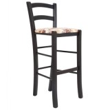 SCAUN PAESANA BAR - CADRU WENGE - STOFA - DIVERSE CULORI - Stofa Print-3006-make up