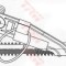 Conducta / cablu frana FORD COURIER (JV) (1998 - 2016) TRW PHC291