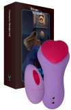 Vibrator Wearable HeartGem, 9 Moduri Vibratii, Remote Control, Silicon, USB, Mov