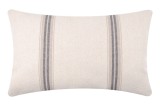 Cumpara ieftin Perna Decorativa Montauban 40x60cm, Culoare Alb/Antracit, 100% Bumbac