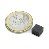 Magnet ferita bloc, 7x7x5 mm putere 200 g, Y35