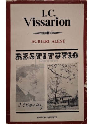 I. C. Vissarion - Scrieri alese, vol. 1 (Editia: 1983) foto