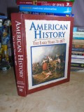DONALD RITCHIE - AMERICAN HISTORY / ISTORIA AMERICII ( PANA LA 1877 ) , 1997 *