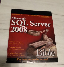 SQL SERVER 2008 BIBLE, Carte noua Microsoft SQL, Nielsen Paul White programare foto