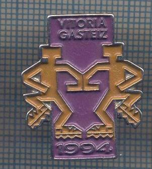 AX 1118 INSIGNA -VITORIA GASTEIZ 1994 -FESTIVAL DE JAZZ -PENTRU COLECTIONARI foto